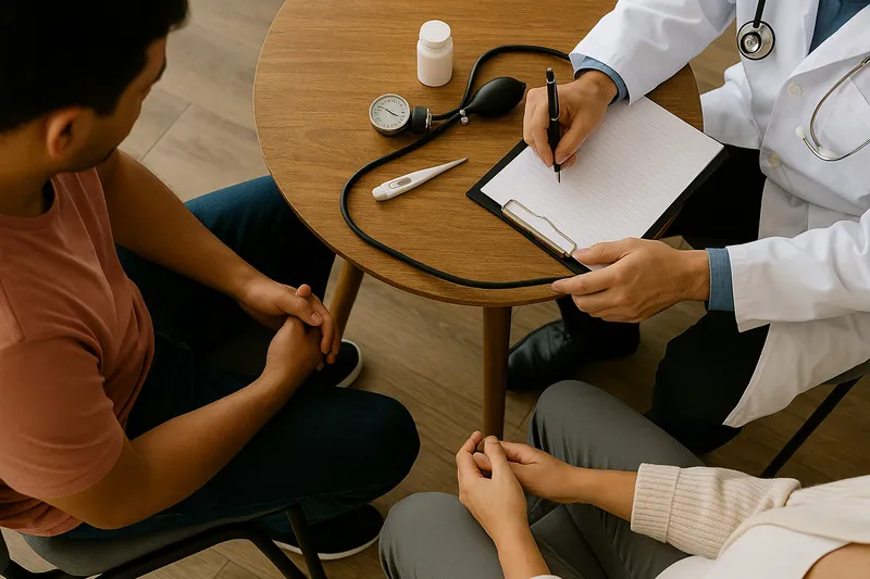 Consulta médica con paciente en Centro Intermental Morelos